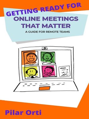 cover image of Getting Ready for Online Meetings that Matter